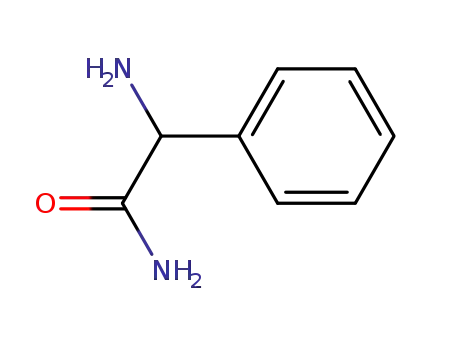 Molecular Structure of 700-63-0 (2-amino-2-phenylacetamide)