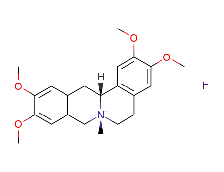2,3,10,11-tetramethoxy-7-methyl-5,8,13,13a-tetrahydro-6H-isoquino[3,2-a]isoquinolinium; iodide