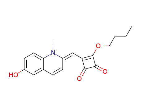 3-butoxy-4-(6-hydroxy-1-methyl-1H-quinolin-2-ylidenemethyl)-cyclobut-3-ene-1,2-dione