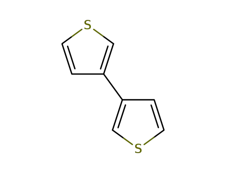 Molecular Structure of 3172-56-3 (3,3'-Bithiophene)