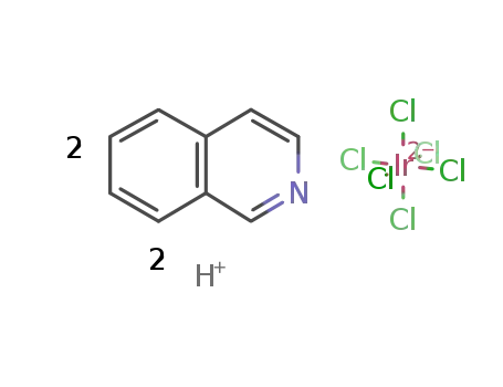 iso-quinolinium iridium(IV) chloride