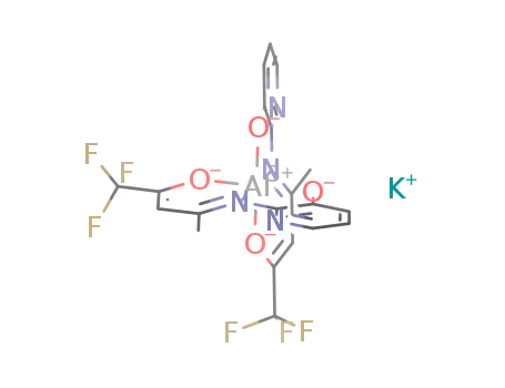 potassium[bis(2-(4-hydroxy-1,1,1-trifluoro-pent-2-enylideneamino)pyridine-3-ol)aluminate(III)]