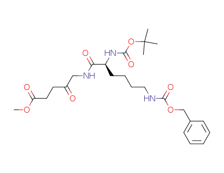 N-(N(α)-tert-butoxycarbonyl-N(ε)-(benzyloxycarbonyl)-L-lysyl)-5-aminolaevulinic acid methyl ester