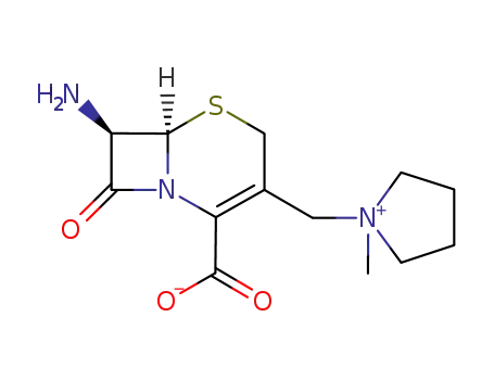 (6R,7R)-7-amino-3-[(1-methyl-1-pyrrolidinyl)methyl]-3-cephem-4-carboxylic acid
