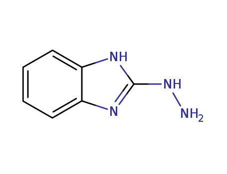 15108-18-6,2-HYDRAZINO-1H-1,3-BENZIMIDAZOLE,2H-Benzimidazol-2-one,1,3-dihydro-, hydrazone (9CI);Benzimidazole, 2-hydrazino- (6CI,7CI,8CI);2-Benzimidazolylhydrazine;2-Hydrazino-1H-benzimidazole;2-Hydrazinobenzimidazole;NSC 35802;