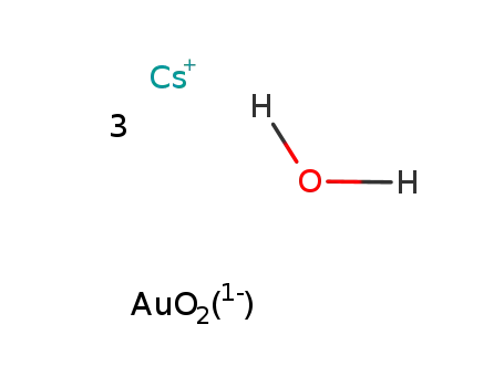 cesium aurate(III)