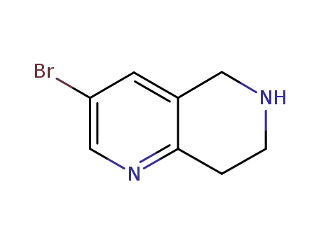 3-bromo-5,6,7,8-tetrahydro-1,6-naphthyridine