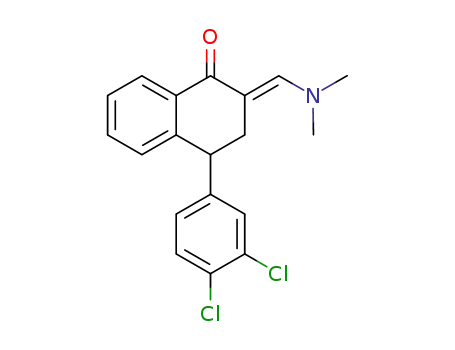 (E)-4-(3,4-dichlorophenyl)-2-((dimethylamino)methylene)-3,4-dihydronaphthalen-1(2H)-one