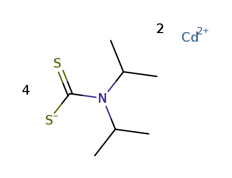 cadmium diisopropyldithiocarbamate