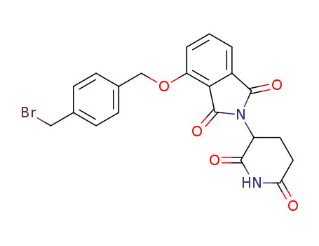 4-((4-(bromomethyl)benzyl)oxy)-2-(2,6-dioxopiperidin-3-yl)isoindoline-1,3-dione