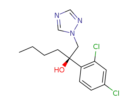 (+)-2-(2,4-dichlorophenyl)-1-(1H-1,2,4-triazol-1-yl)hexan-2-ol