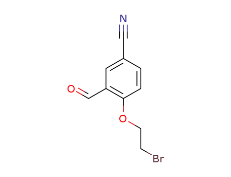 4-(2-bromoethoxy)-3-formylbenzonitrile