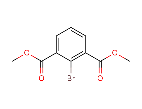 Molecular Structure of 39622-80-5 (1,3-Benzenedicarboxylic acid, 2-broMo-, 1,3-diMethyl ester)