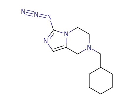 3-azido-7-(cyclohexylmethyl)-5,6,7,8-tetrahydroimidazo[1,5-a]pyrazine