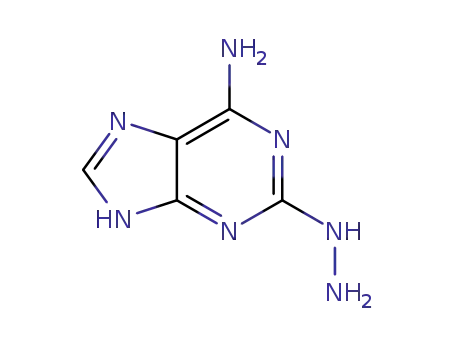 2-hydrazinyl-9H-purin 6-amine