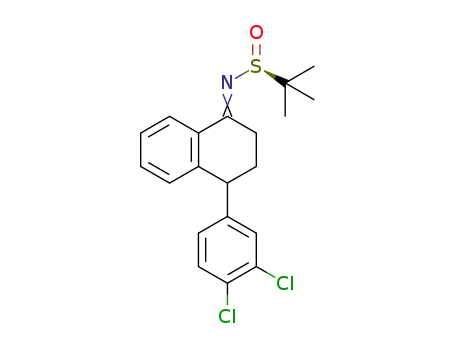 (S)-N-(4-(3,4-dichlorophenyl)-3,4-dihydronaphthalen-1(2H)-ylidene)-2-methylpropane-2-sulfinamide
