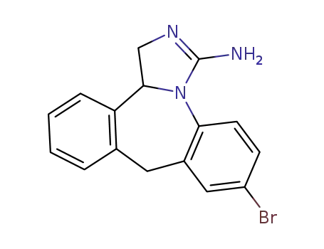 3-amino-7-bromo-9,13-dihydro-1H-dibenzo[c,f]-imidazo[1,5-a]azepine