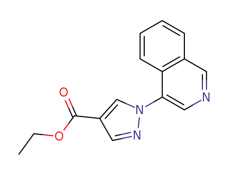 ethyl 1-(isoquinolin-4-yl)-1H-pyrazole-4-carboxylate
