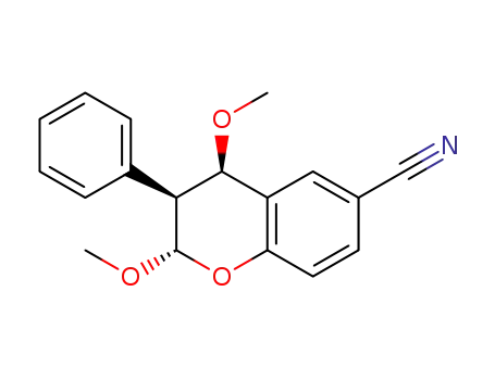 6-cyano-2,4-dimethoxy-3-phenylchromane