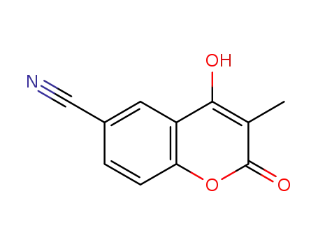 4-hydroxy-3-methyl-2-oxo-2H-chromene-6-carbonitrile