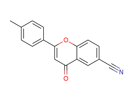 4-oxo-2-p-tolyl-4H-chromene-6-carbonitrile