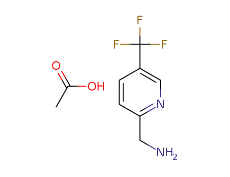 2-aminomethyl-5-trifluoromethylpyridine acetic acid