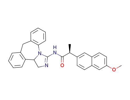 (2S)-N-(9,13b-dihydro-1H-dibenzo[c,f]imidazo[1,5-a]azepin-3-yl)-2-(6-methoxynaphthalen-2-yl)propaamide