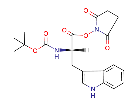 Molecular Structure of 3392-11-8 (BOC-TRP-OSU)
