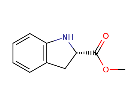 1H-Indole-2-carboxylicacid,2,3-dihydro-,methylester,(2S)-(9CI)