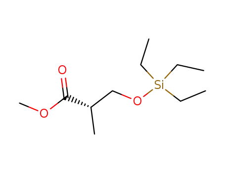 methyl (S)-2-methyl-3-<(triethylsilyl)oxy>propanoate