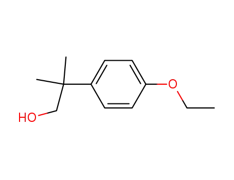 Molecular Structure of 83493-63-4 (2-(4-Ethoxyphenyl)-2-methylpropanol)