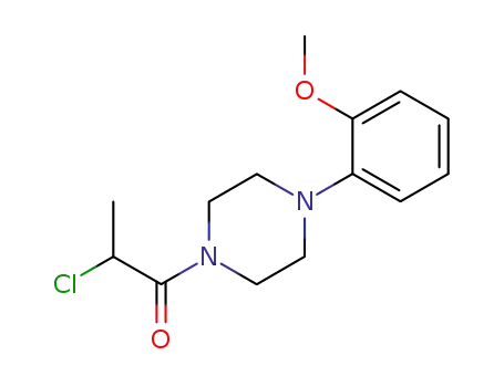 1-(2-chloropropionyl)-4-(2-methoxyphenyl)piperazine