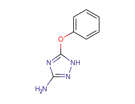Molecular Structure of 146335-71-9 (1H-1,2,4-Triazol-3-amine, 5-phenoxy-)