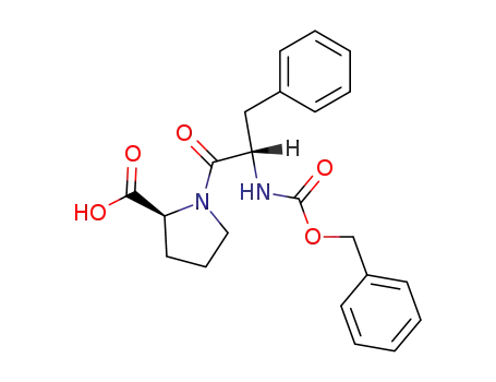 (2S)-1-((2S)-2-[[(benzyloxy)carbonyl]amino]-3-phenylpropanoyl)tetrahydro-1H-pyrrole-2-carboxylic acid