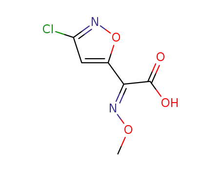 (Z)-α-(3-Chloroisoxazol-5-yl)-α-methoxyiminoacetic acid