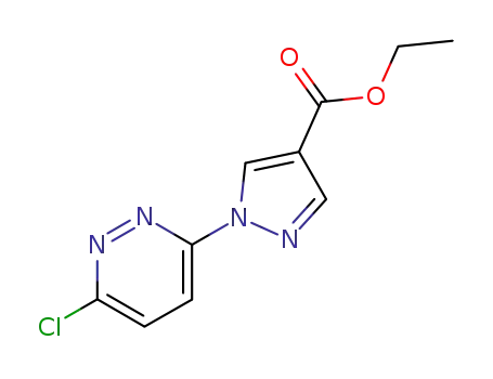ethyl 1-(6-chloro-3-pyridazinyl)-1H-pyrazole-4-carboxylate