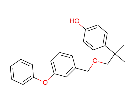 Molecular Structure of 80854-21-3 (etofenprox-desethyl)