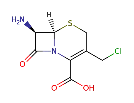 7-amino-3-chloromethyl-3-cephem-4-carboxylic acid