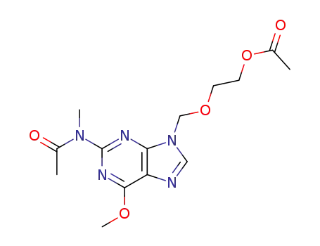 9-[(2-Acetoxyethoxy)methyl]-6-methoxy-2-(N-methylacetamido)purine