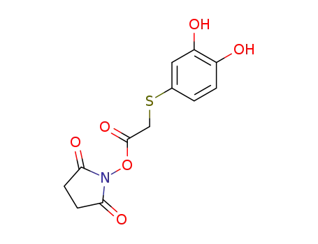 (3,4-dihydroxy-phenylsulfanyl)-acetic acid 2,5-dioxo-pyrrolidin-1-yl ester
