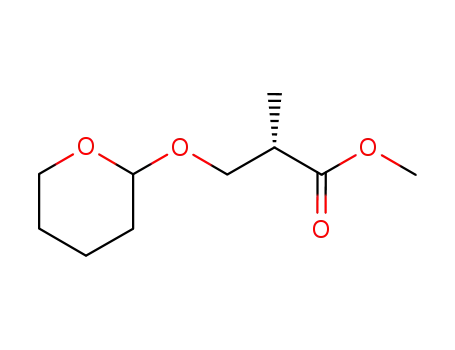 methyl (S)-(+)-3-(tetrahydro-2-pyranyloxy)-2-methylpropionate