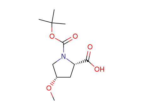 (2S,4S)-1-(tert-Butoxycarbonyl)-4-methoxypyrrolidine-2-carboxylic acid