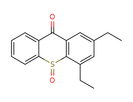 9H-Thioxanthen-9-one, 2,4-diethyl-, 10-oxide