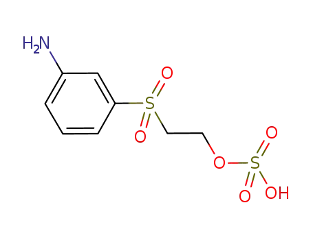 Molecular Structure of 2494-88-4 (Ethanol,2-[(3-aminophenyl)sulfonyl]-, 1-(hydrogen sulfate))