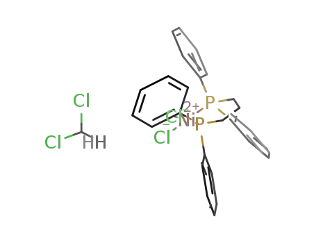Molecular Structure of 15629-92-2 ([1,3-Bis(diphenylphosphino)propane]nickel(II) chloride)
