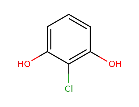 Molecular Structure of 6201-65-6 (2-Chlororesorcinol)