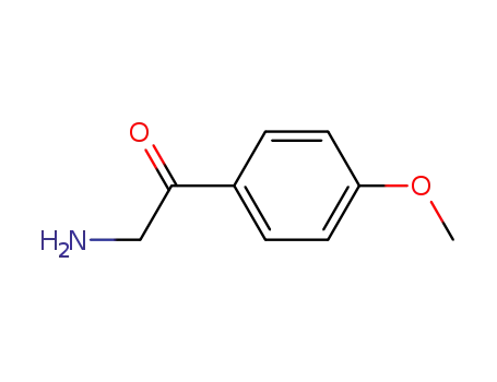 Molecular Structure of 40513-43-7 (2-Amino-4'-methoxyacetophenone)