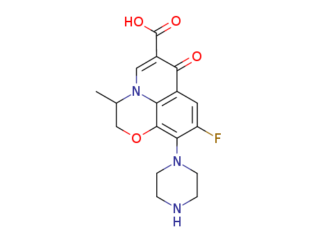 OFLOXACIN RELATED COMPOUND A (25 MG) ((RS)-9-FLUORO-2,3-DIHYDRO-3-METHYL-7-OXO-10-(PIPERA-ZIN-1 -YL)-7H-PYRIDO[1,2,3-DE]-1,4-BENZOXAZINE-6-CARBOXYLIC ACID)