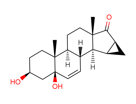 (3b,5b,15a,16a)-15,16-Dihydro-3,5-dihydroxy-3'H-cycloprop[15,16]androsta-6,15-dien-17-one(82543-15-5)