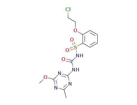 Molecular Structure of 82097-50-5 (Triasulfuron)